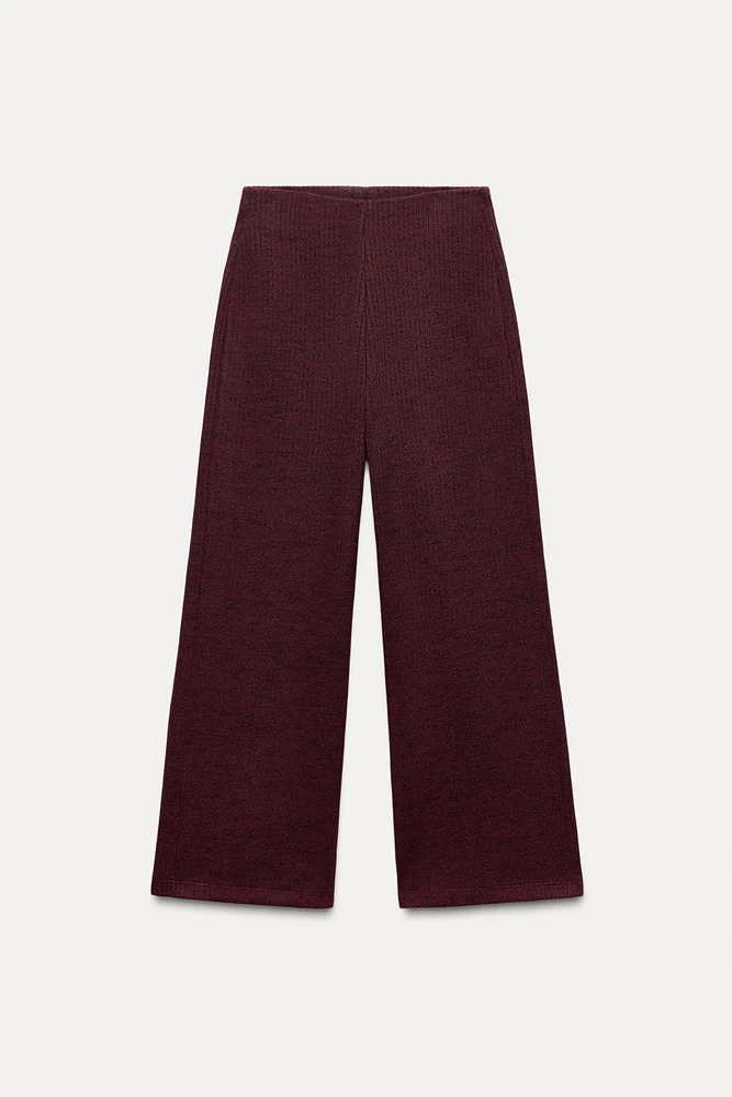 PANTALON LARGE TEXTURÉ