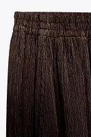 TEXTURED BALLOON PANTS