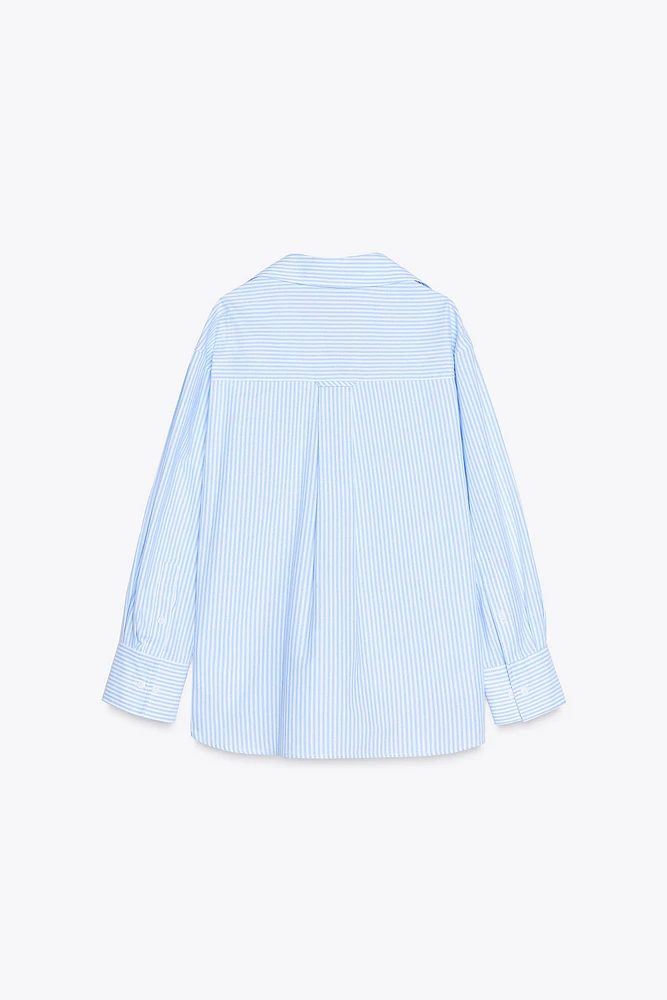 CHEMISE OXFORD À RAYURES