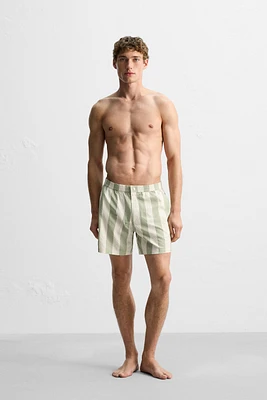 MAILLOT DE BAIN CLASSIQUE À RAYURES