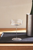 BLOWN CRYSTALLINE SPARKLING WINE FLUTE