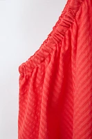 TEXTURED DRESS