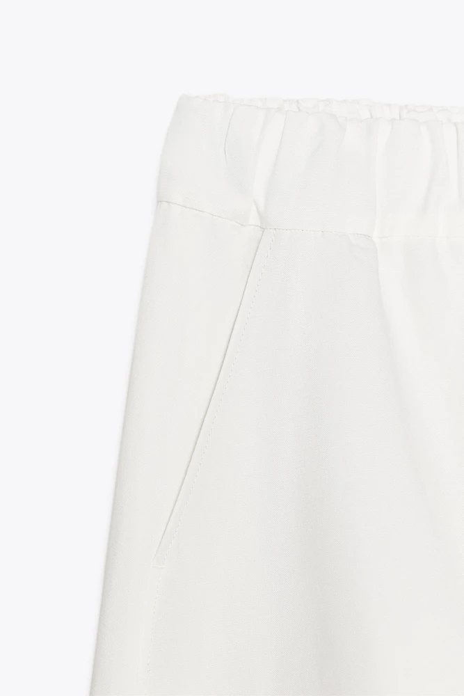 ZW COLLECTION LINEN VOLUME PANTS