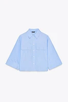 CHEMISE OXFORD COURTE