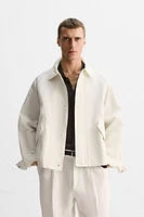 LIMITED EDITION COTTON-LINEN JACKET