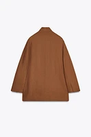 ZW COLLECTION LINEN BLEND BLAZER
