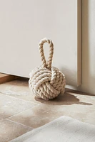 KNOTTED DOORSTOP