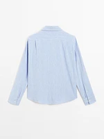 Long sleeve linen shirt