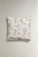 TOILE JOUY FOREST PILLOWCASE