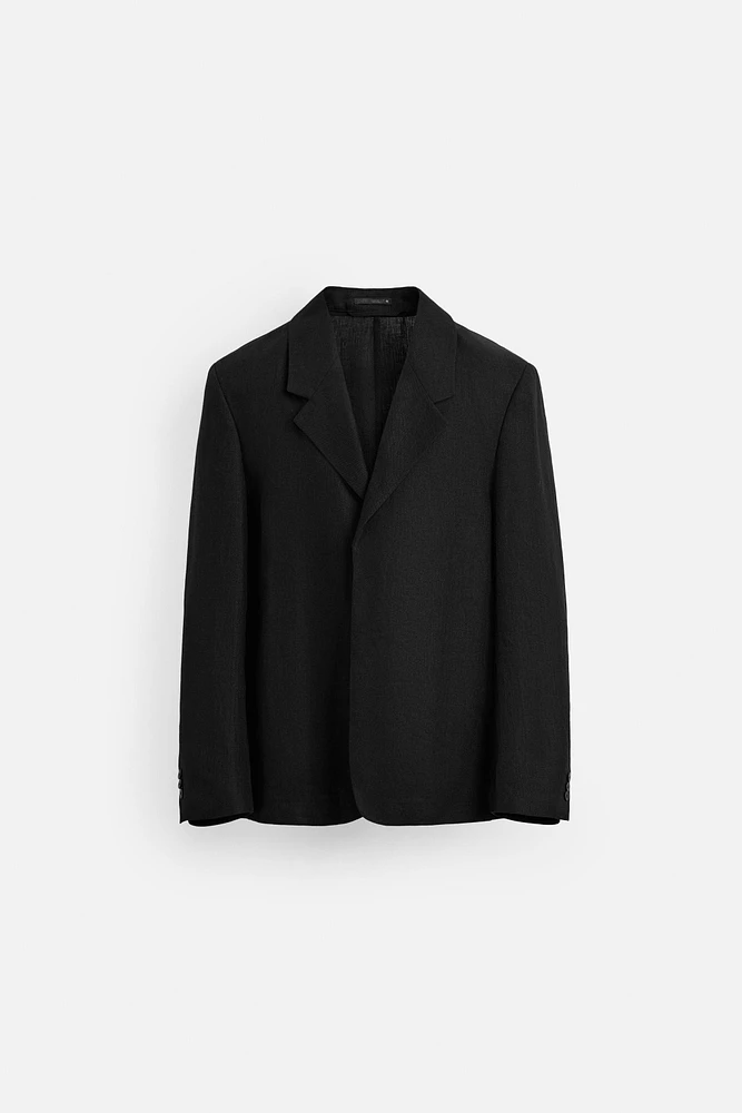 BLAZER DE COSTUME 100 % LIN