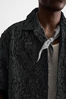 GEOMETRIC JACQUARD SHIRT