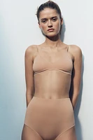 STRAPPY BRALETTE WITH POLYAMIDE