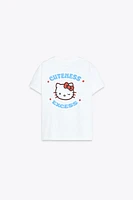 T-SHIRT EFFET DÉLAVÉ HELLO KITTY © 2025 SANRIO