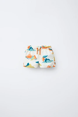 2-6 ANS/ BERMUDA DE BAIN STANDARD À IMPRIMÉ