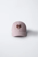 EMBROIDERED VARSITY CAP