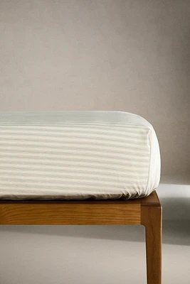 DRAP-HOUSSE ENFANT RAYURES