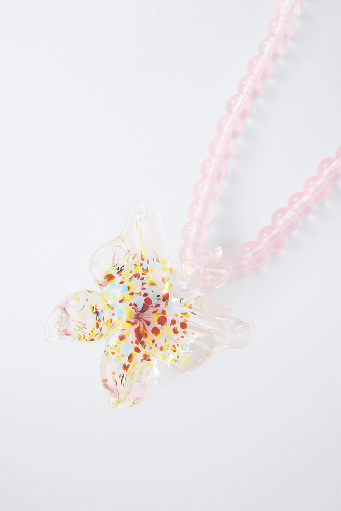 COLLIER FANTAISIE PAPILLON