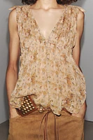 ZW COLLECTION FLORAL PRINT TOP