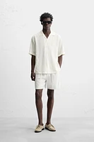CHEMISE JACQUARD TEXTURÉE
