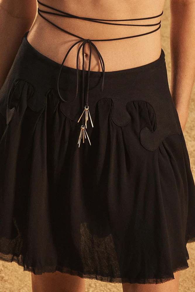 LIMITED EDITION TRIANGLE BRA WITH APPLIQUÉS