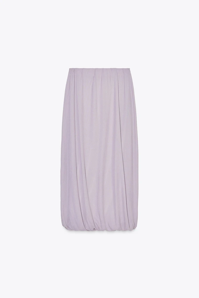 TULLE MIDI SKIRT