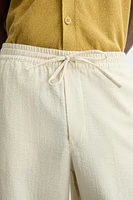 TEXTURED JACQUARD PANTS