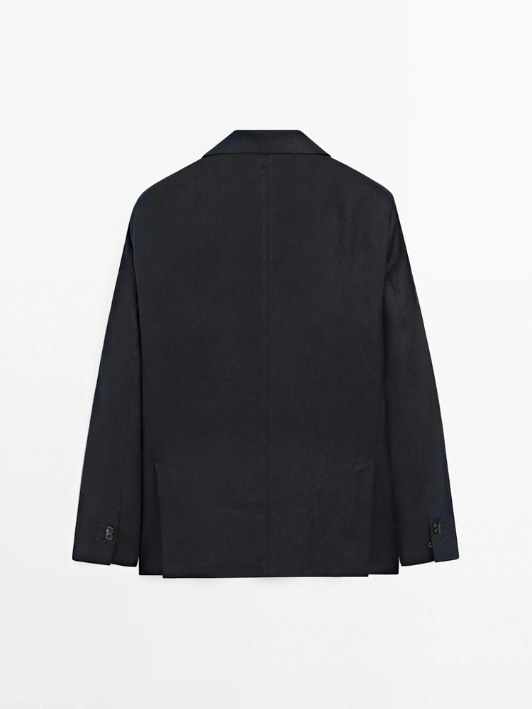 Veste de tailleur 100 % lin