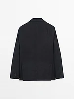 Veste de tailleur 100 % lin