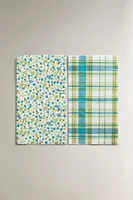 LOT SERVIETTES DE TABLE PAPIER IMPRIMÉES (LOT DE 30)