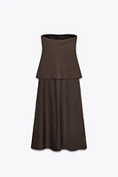 ZW COLLECTION STRAPLESS DRESS