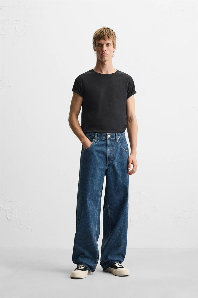 BAGGY DRAWSTRING JEANS