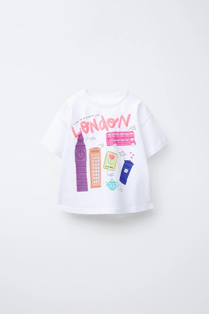 T-SHIRT IMPRIMÉ VILLES