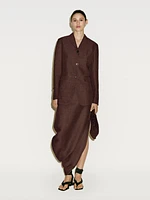 Jupe midi asymétrique dans le bas - Limited Edition