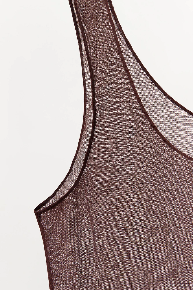 100% SILK STRAPPY TOP