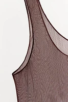 100% SILK STRAPPY TOP