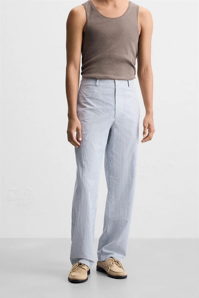 PANTALON SEERSUCKER