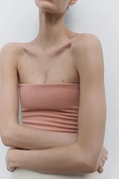 STRETCH BANDEAU BODYSUIT