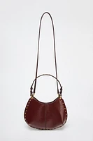 STUDDED SHOULDER BAG