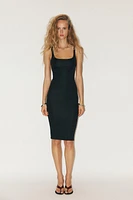 FITTED MIDI DRESS