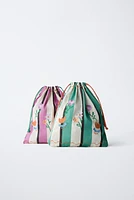 LOT SACS FLEURS