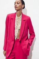 BLAZER EFFET PLISSÉ