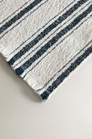 STRIPED COTTON BLANKET