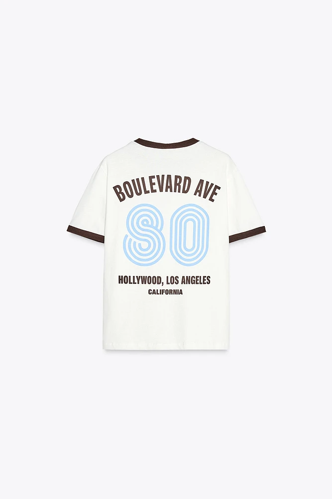 BRIGHT PRINT T-SHIRT