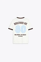 BRIGHT PRINT T-SHIRT