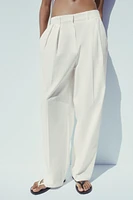 MULTI-PLEAT PANTS