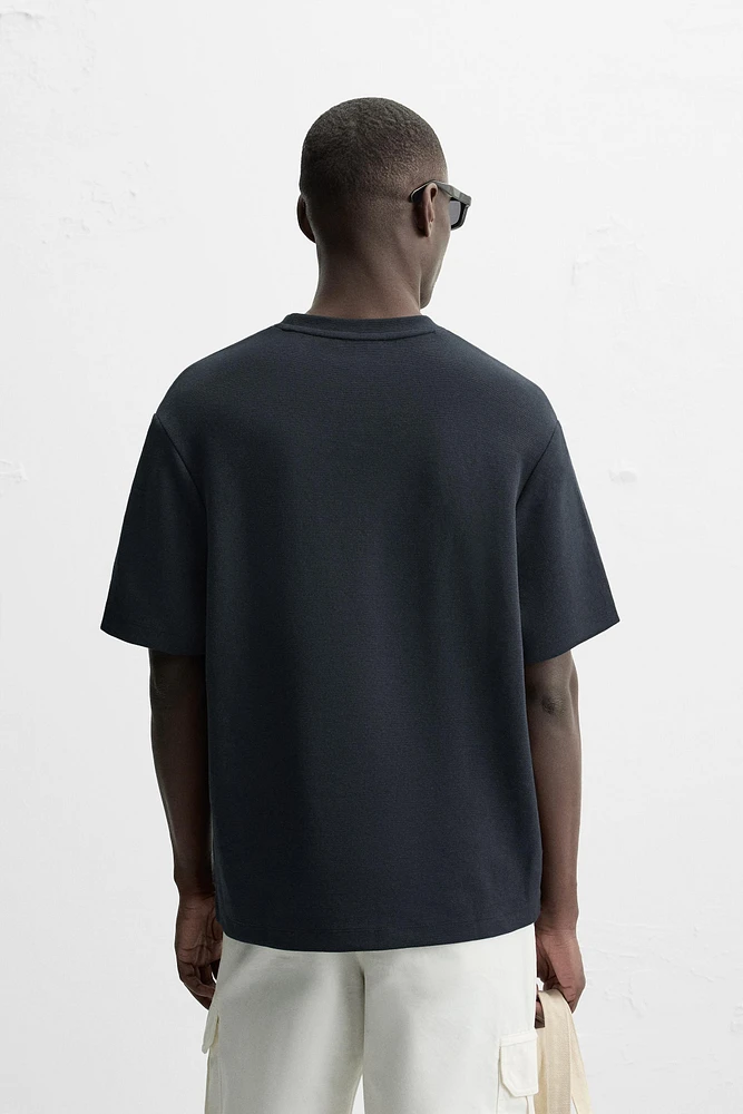 COMPACT PIQUÉ T-SHIRT