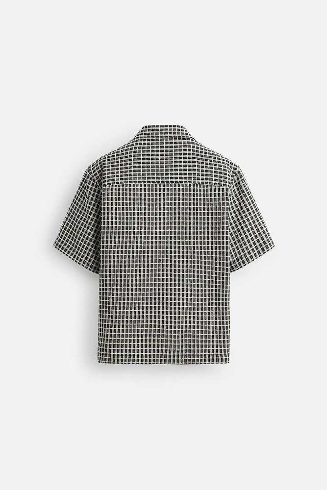 CHEMISE RELAXED FIT À CARREAUX