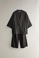 LINEN KIMONO