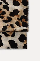 ANIMAL PRINT HANDKERCHIEF