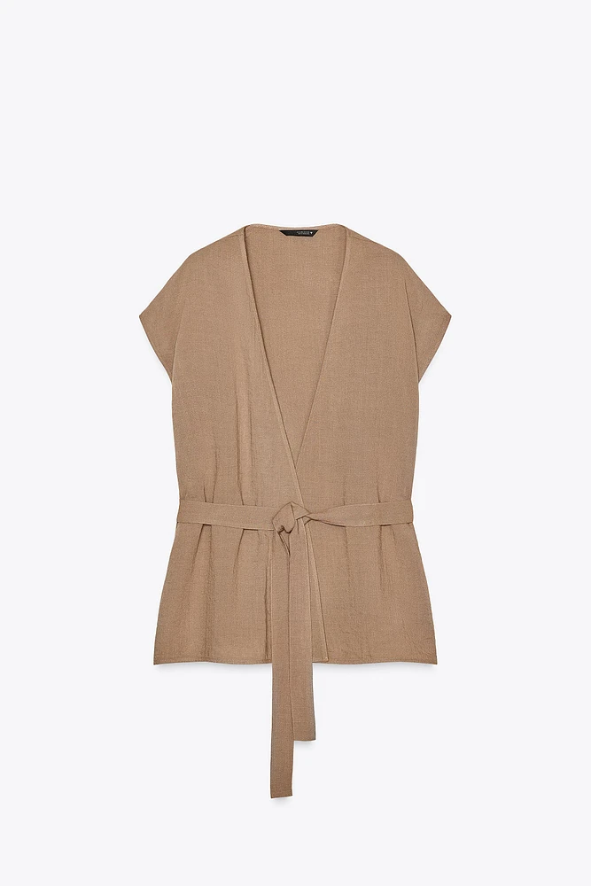 KIMONO VEST
